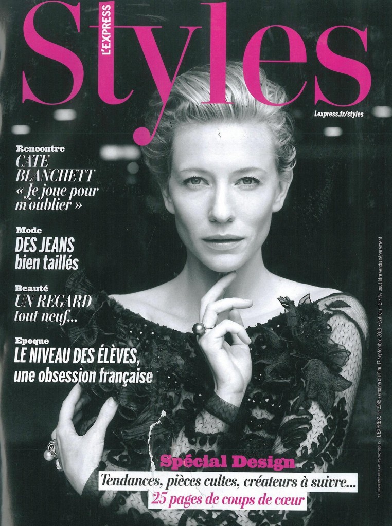 L'EXPRESS STYLES DATED SEPTEMBER 11TH 2013 Cover