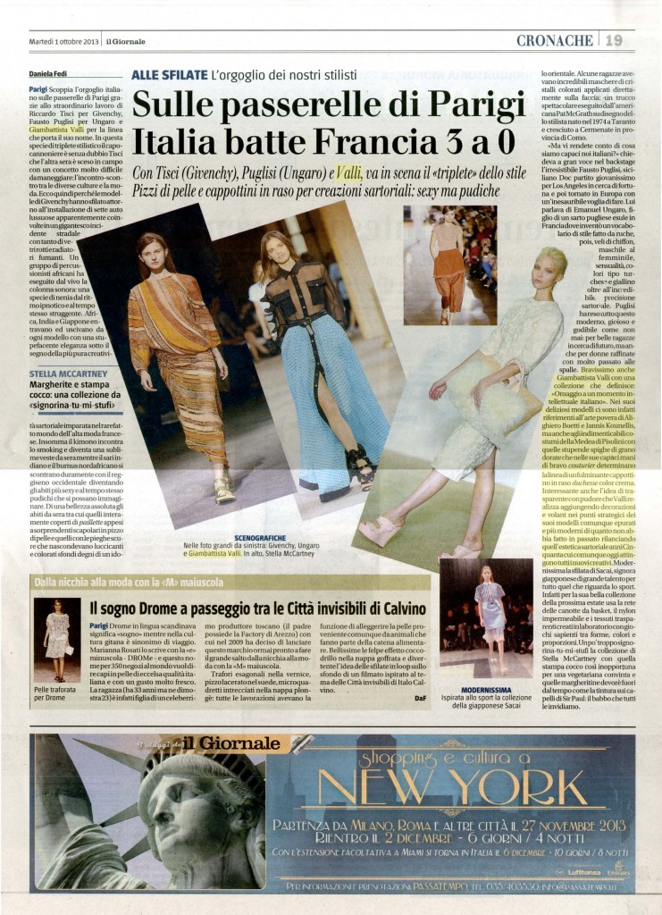 Il Giornale 1.10.13 p.19
