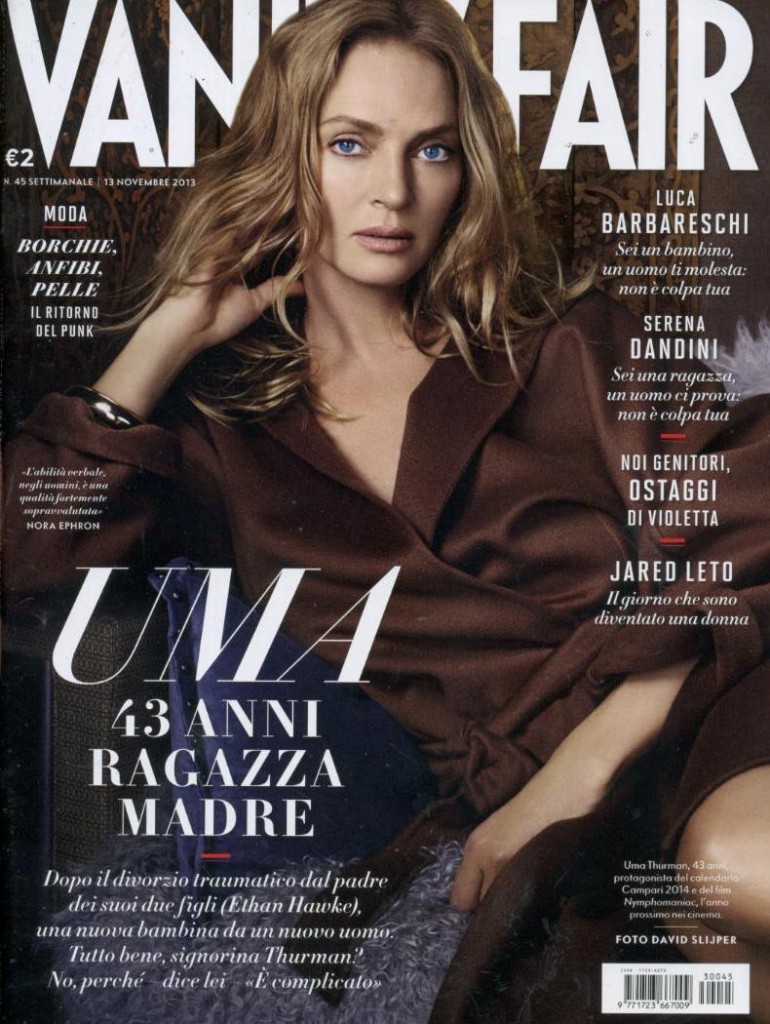 VANITY FAIR 13 Novembre 2013 cover