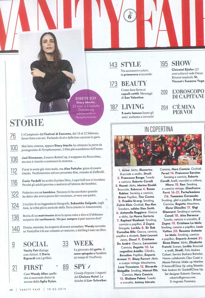 GHISELLINI VANITY FAIR 19 FEBB P. 18