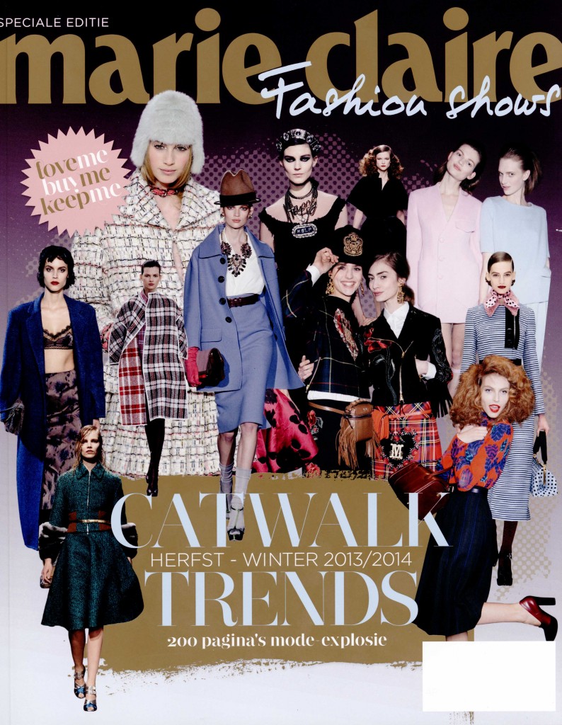 MARIE CLAIRE Fashion Shows NETHERLANDS aw 13-14 GIAMBATTISTA VALLI cover