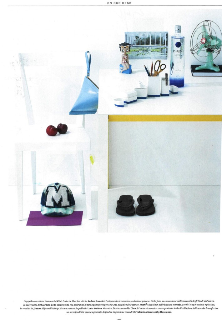 MSGM - L'OFFICIEL HOMME - MARZO 2014