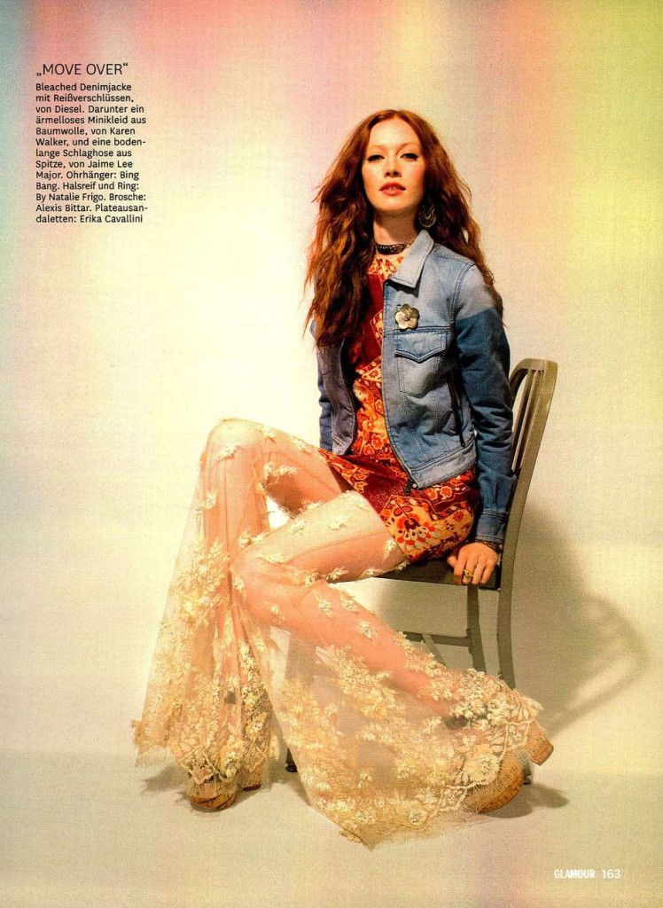 GLAMOUR DE April, 2014 pag 163