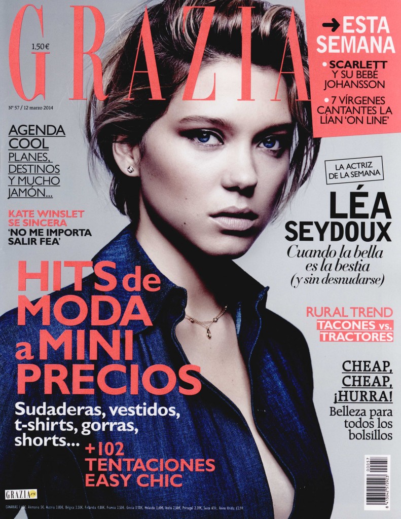 GRAZIA SPAIN 12 mar 14 GIAMBATTISTA VALLI cover