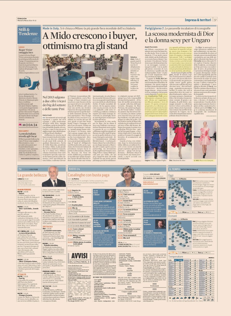 Il Sole 24 Ore 4.03.14 p.37
