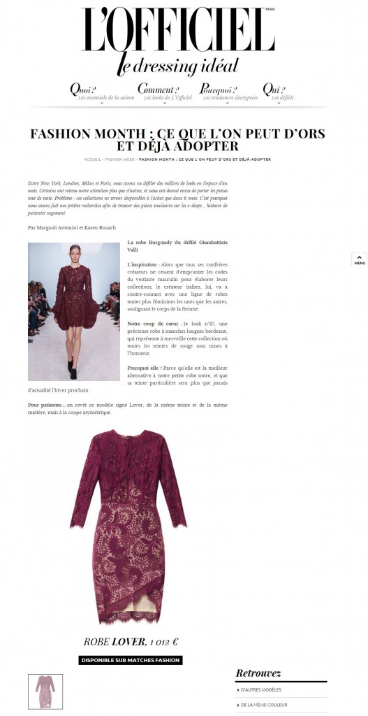 lofficielmode.fr 10 mar 14 GIAMBATTISTA VALLI