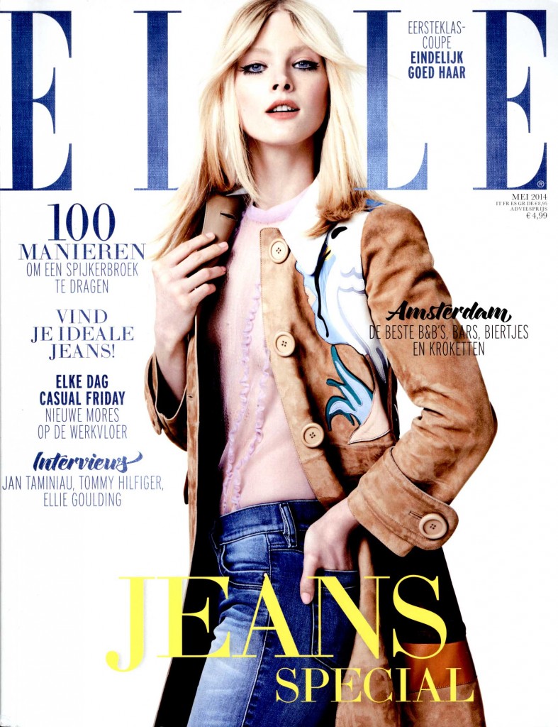 ELLE NETHERLANDS Special Jeans may 14 GIAMBATTISTA VALLI cover