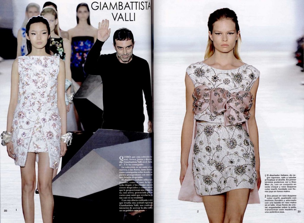 HOLA SPAIN Haute Couture Issue SS 14 GIAMBATTISTA VALLI 1