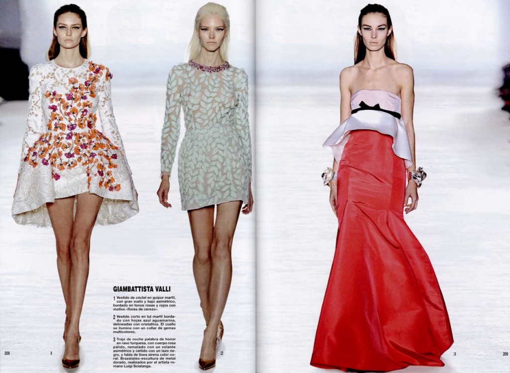 HOLA SPAIN Haute Couture Issue SS 14 GIAMBATTISTA VALLI 5