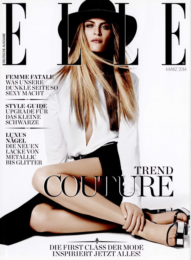 ELLE TREND COUTURE GERMANY mar 14 GIAMBATTISTA VALLI cover