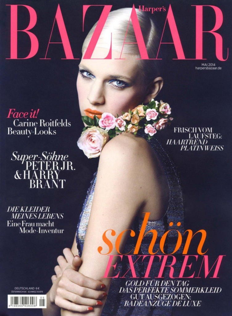 SUNO_Harpers Bazaar Germany_May 2014 Cover