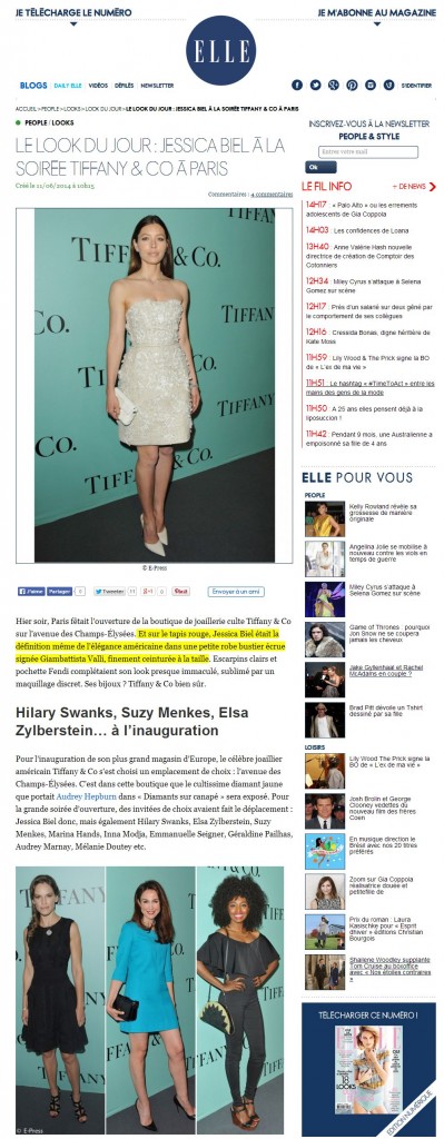 elle.fr 11 jun 14 GIAMBATTISTA VALLI Jessica Biel