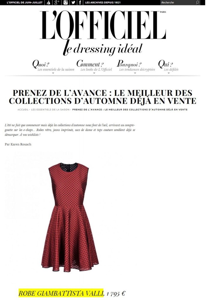 lofficielmode.com 09 jun 14 GIAMBATTISTA VALLI