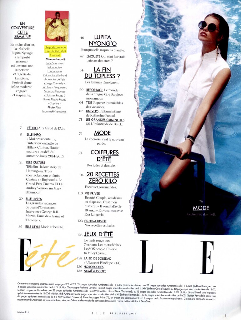 ELLE 18 jul 14 GIAMBATTISTA VALLI 1 Lupita Nyong'o
