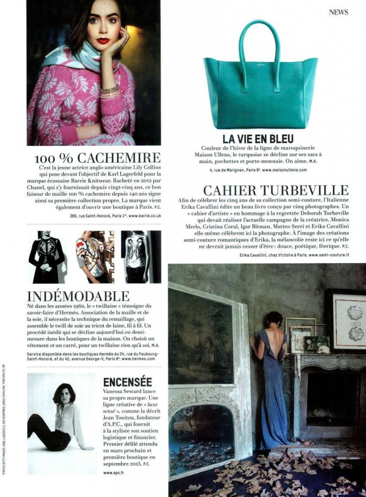 L'OFFICIEL FRANCE August, 2014 pag 33