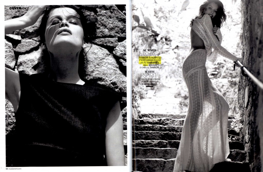 MADAME FIGARO 25 jul 14 GIAMBATTISTA VALLI Laetitia Casta