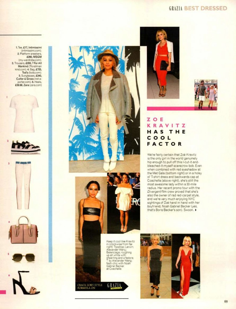 MSGM - Grazia UK 2014-7-28