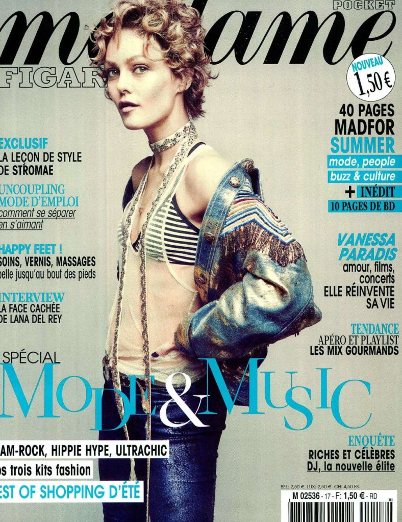 Madame Figaro Pocket FRA 2014-7-1 Cover