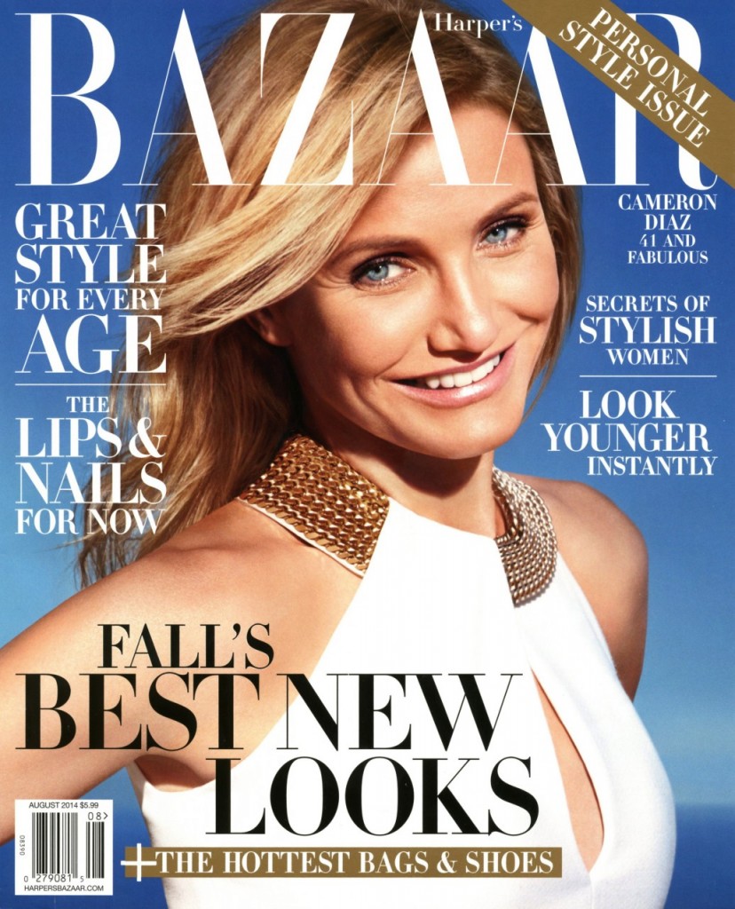 SUNO_Harpers Bazaar_August 2014 Cover