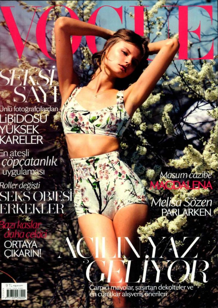 VOGUE TURKEY DATED JUNE 2014 Cover