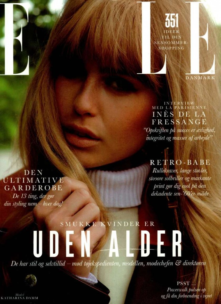 ELLE DANEMARK dated SEPTEMBER 1st 2014 Cover
