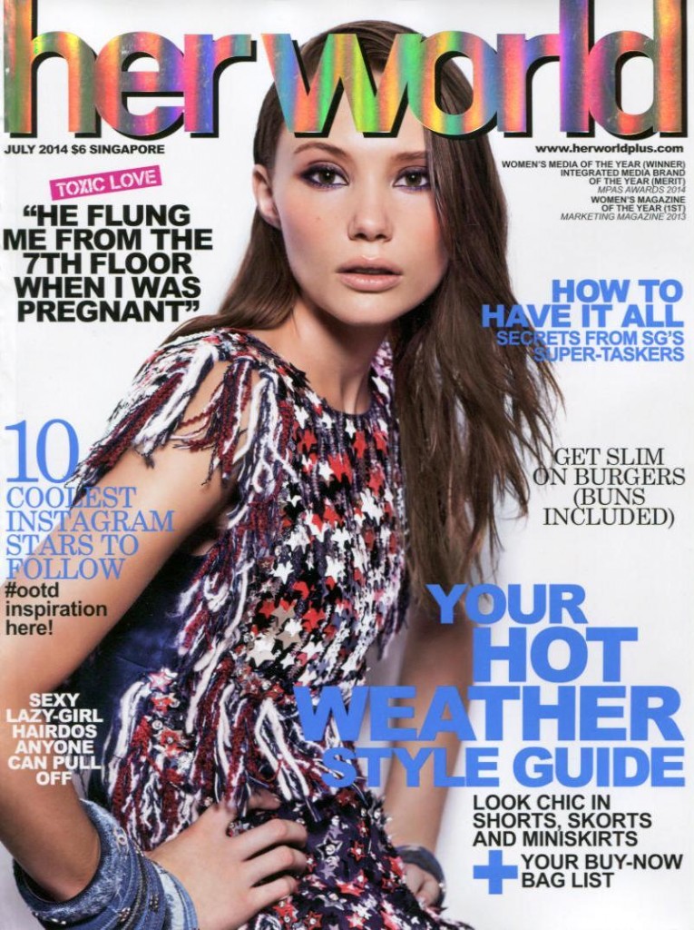 Her World SIN 2014-7-1 Cover