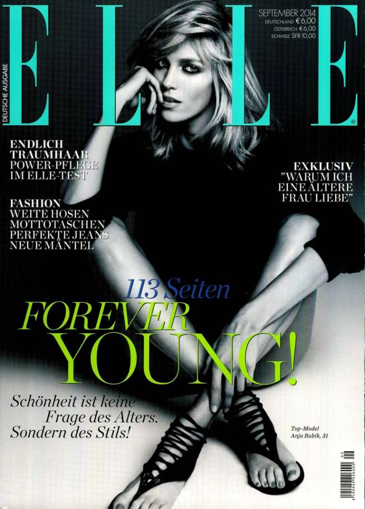 ELLE DE September 2014, cover