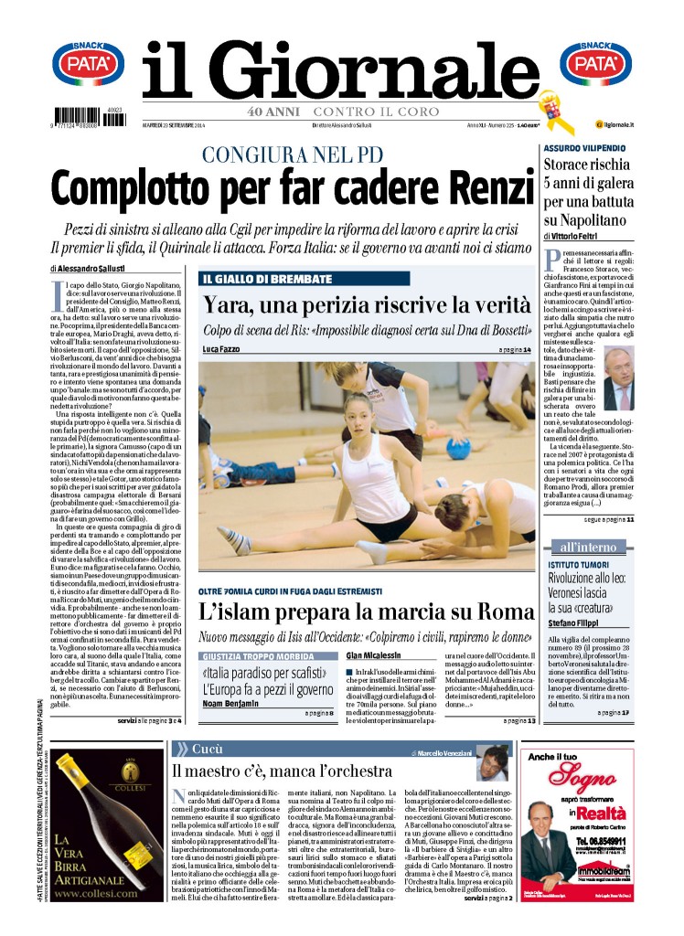 IL_GIORNALE_23.09.14_COVER