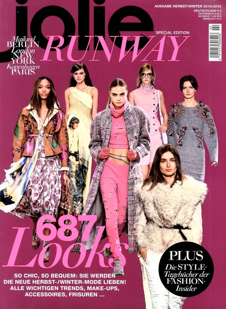JOLIE RUNWAY - 01 AGOSTO 2014 - COVER