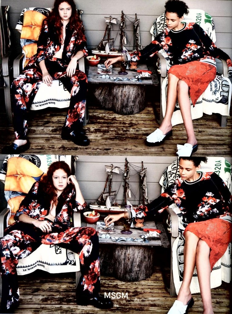 MSGM - DAZED - AUTUMN 2014