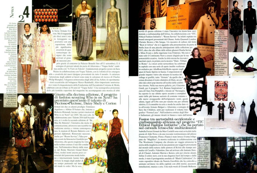 MSGM - VOGUE IT - SEPTEMBER 2014