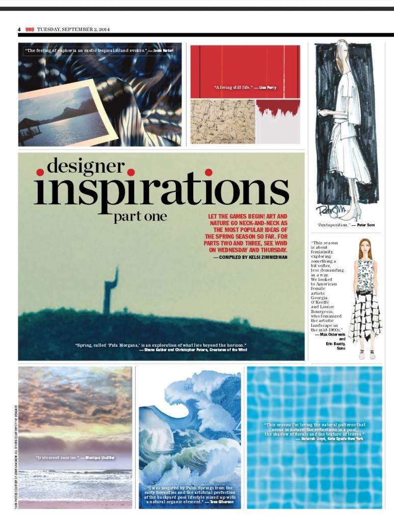 Suno - WWD - September 2, 2014