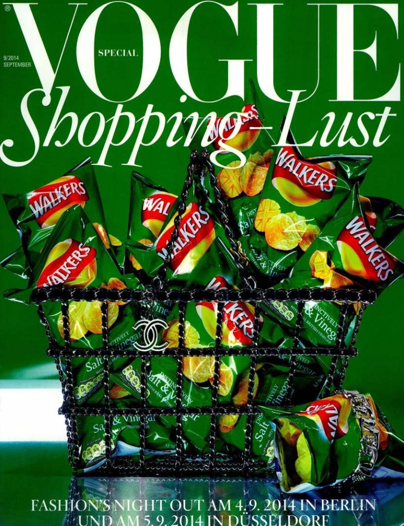 VOGUE DE SPECIAL SHOPPING September 2014, cover