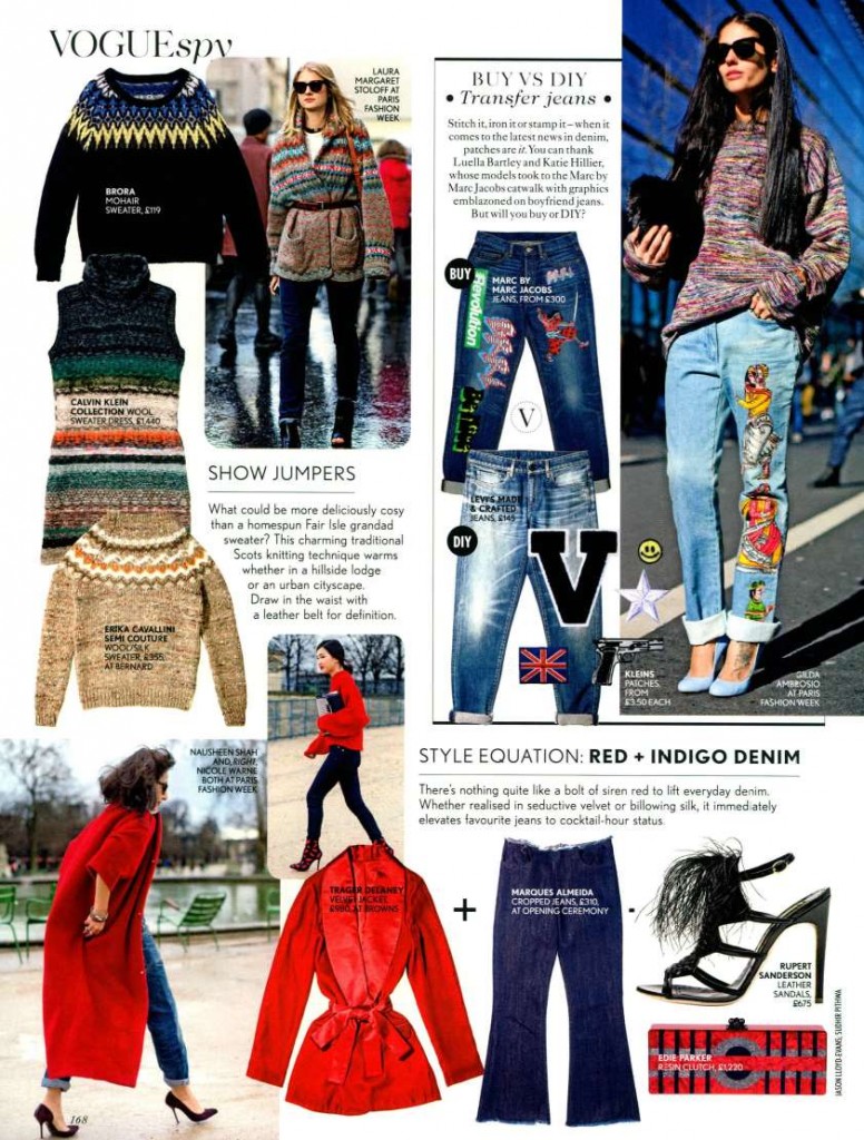 VOGUE UK September 2014, pag 168