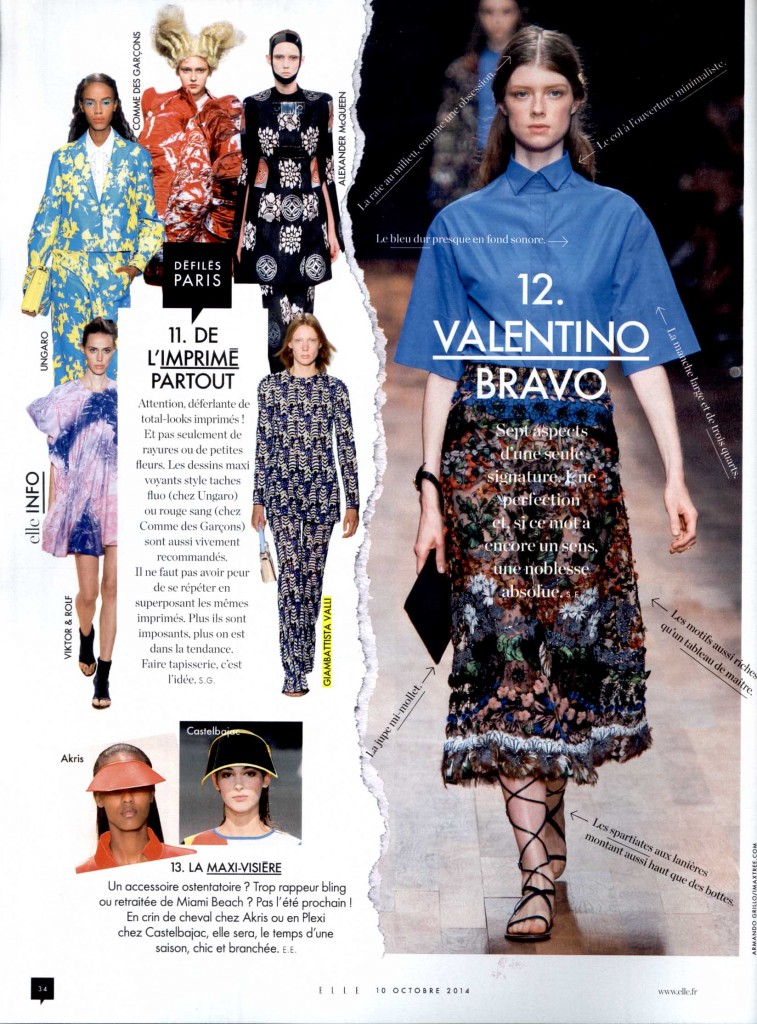 ELLE 10 oct 14 GIAMBATTISTA VALLI