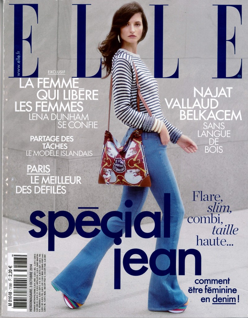 ELLE SPECIAL JEAN DATED OCTOBER 3RD 2014 Cover