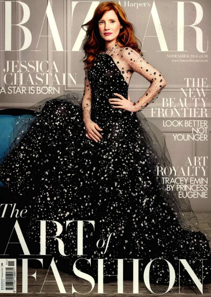 HARPER'S BAZAAR UK - NOV14 - COVER