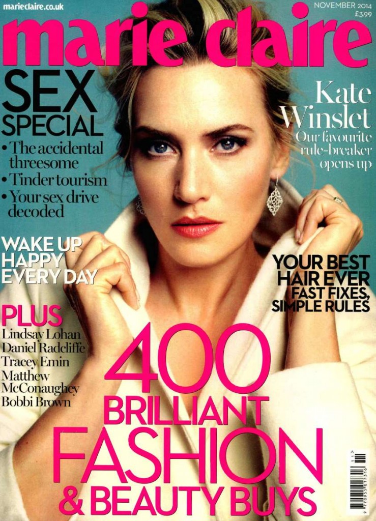 MARIE CLAIRE UK AL CREDIT NOVEMBER 2014 - Cover