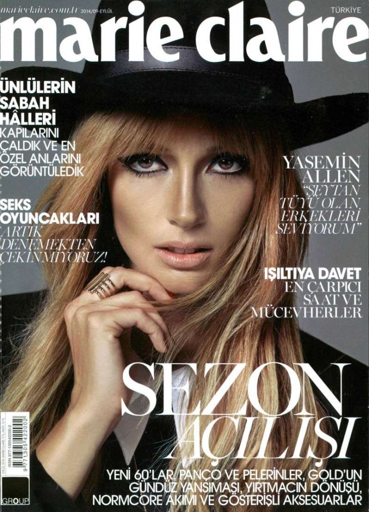 Marie Claire TUR 2014-9-1 Cover