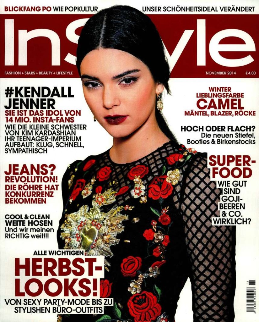 INSTYLE GERMANY AL CREDIT NOVEMBER 2014 - COVER