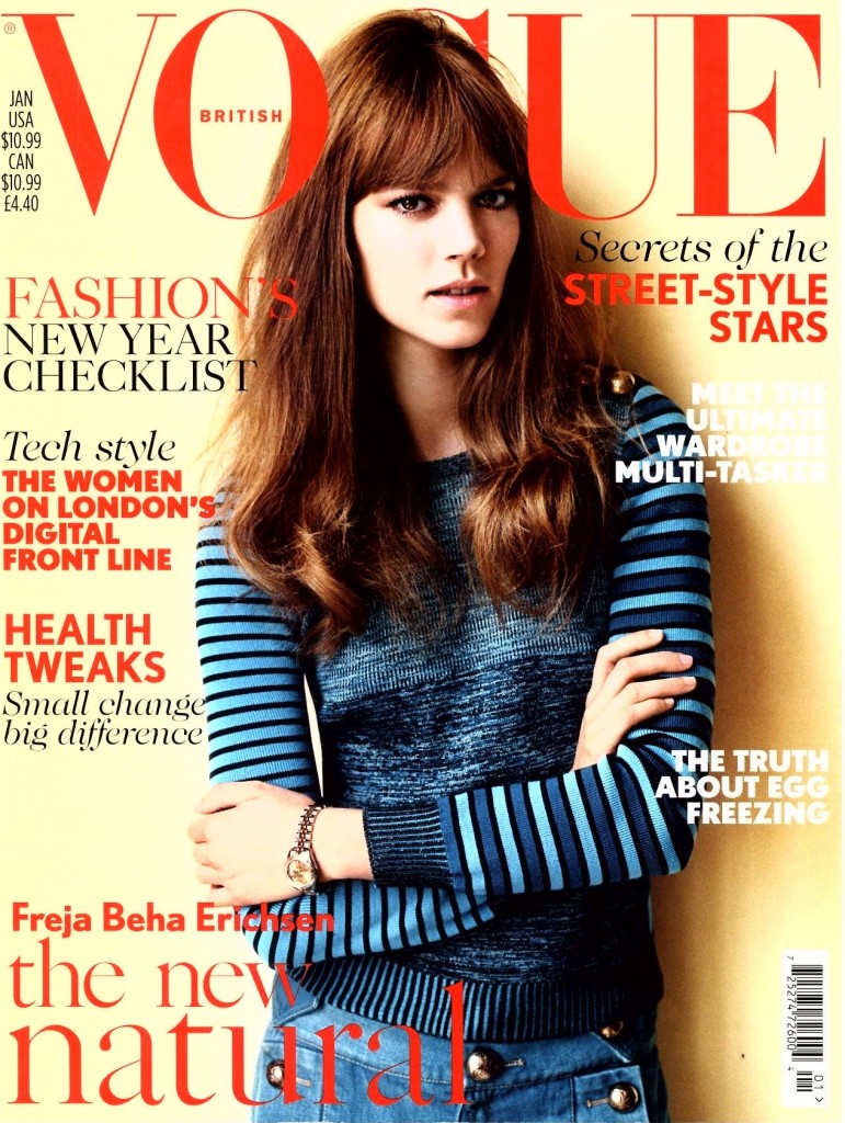 BRITISH VOGUE - JAN15 - COVER