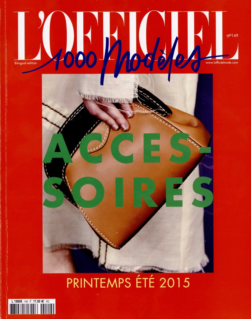 L'OFFICIEL 1000 MODELES Accessoires ss15 GIAMBATTISTA VALLI cover