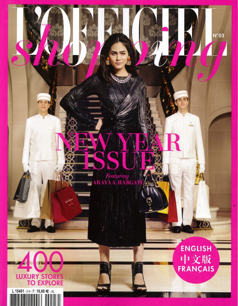 L'OFFICIEL SHOPPING DATED WINTER 2014 - 2015 Cover