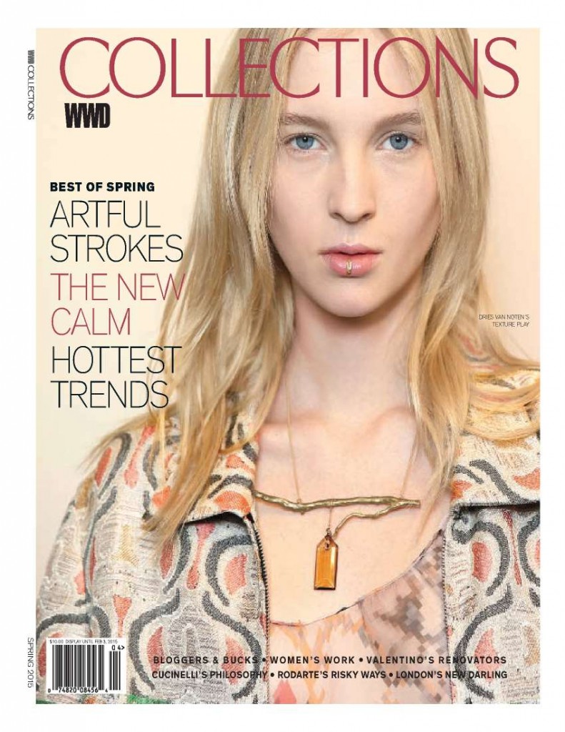 WWD COLLECTIONS AL CREDIT SPRING 2015 - COVER
