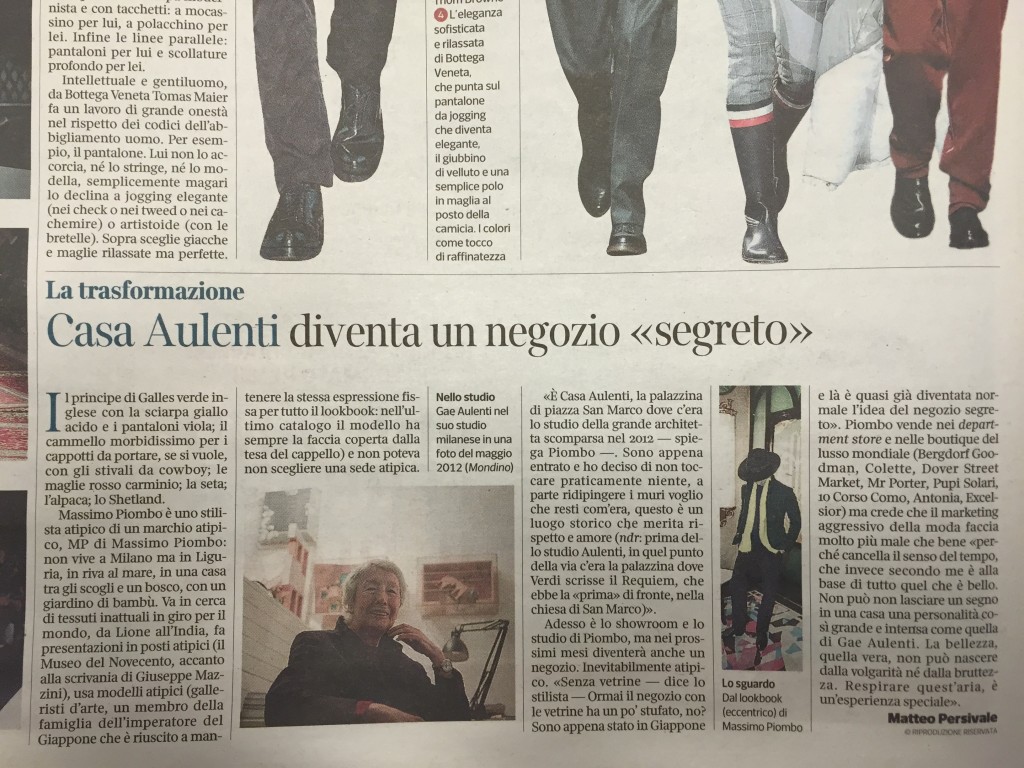 Corriere della Sera - 19 January 2015