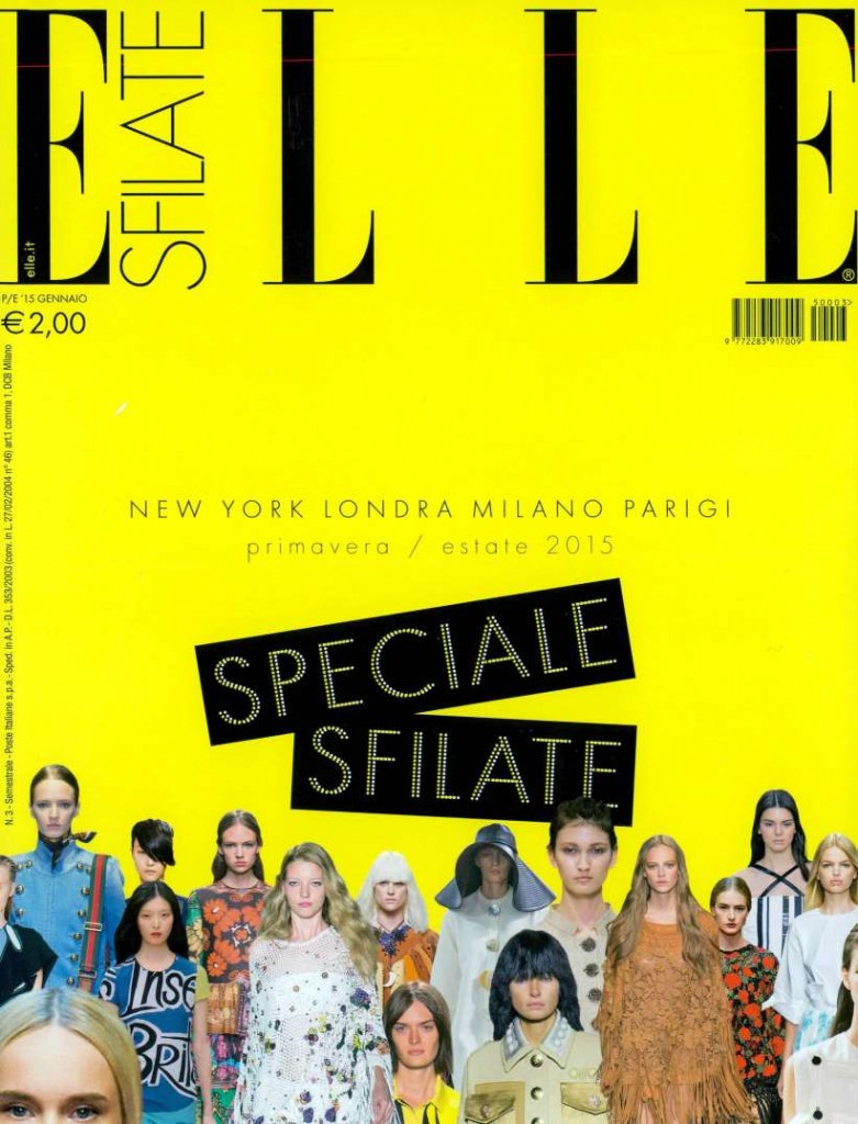 Elle ITA - Speciale Sfilate 2015-1-1 Cover