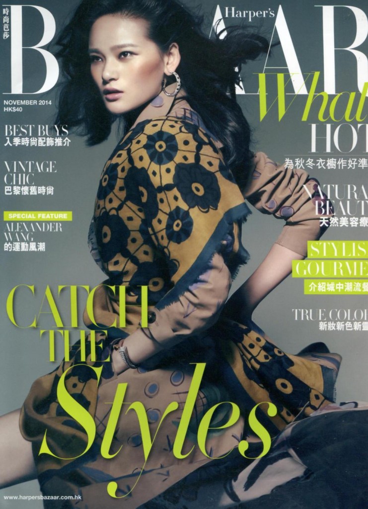HARPER'S BAZAAR HKG - 01NOV14 - COVER