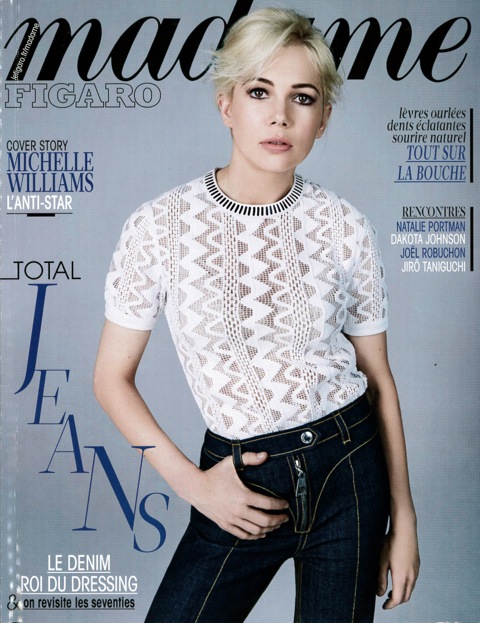 MADAME FIGARO DATED JANUARY 30TH-31ST 2015 Cover