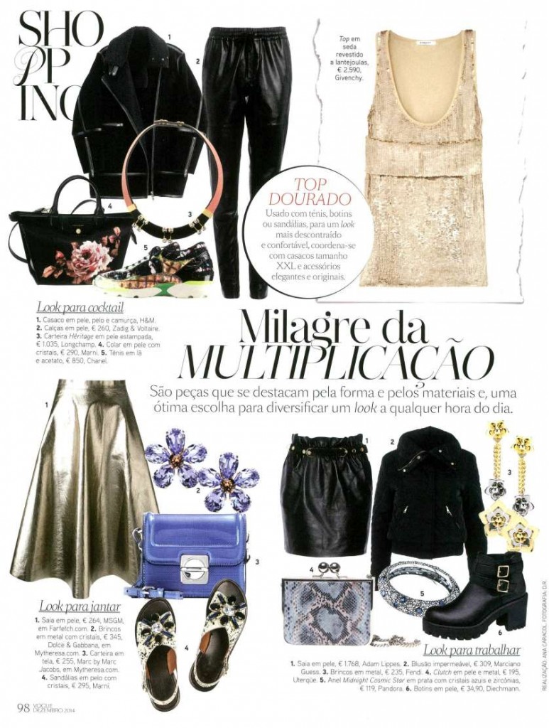 VOGUE PORTUGAL AL CREDIT DEC 2014