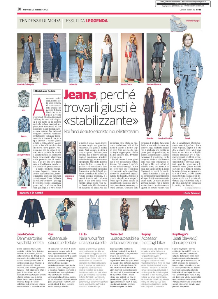 Corriere della Sera - Fashion Suppl. 25.02.15 p.10